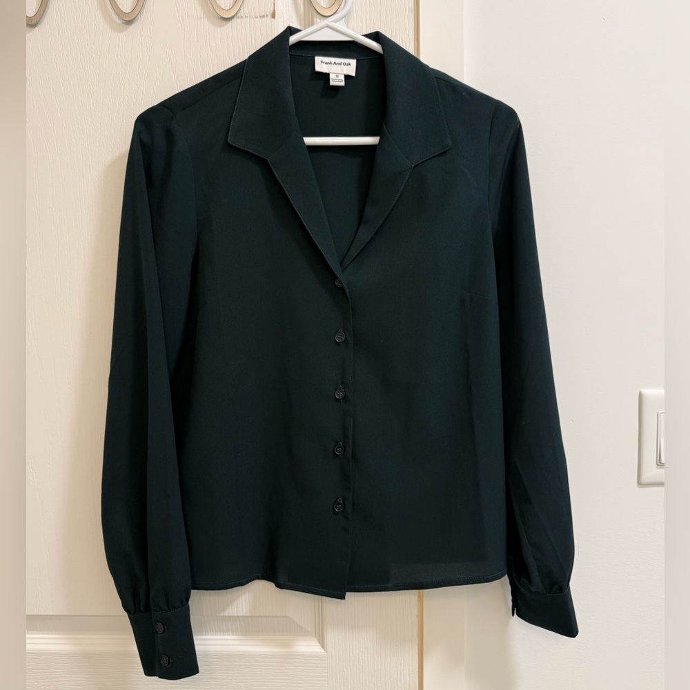 Frank and Oak Flowy Dress Shirt